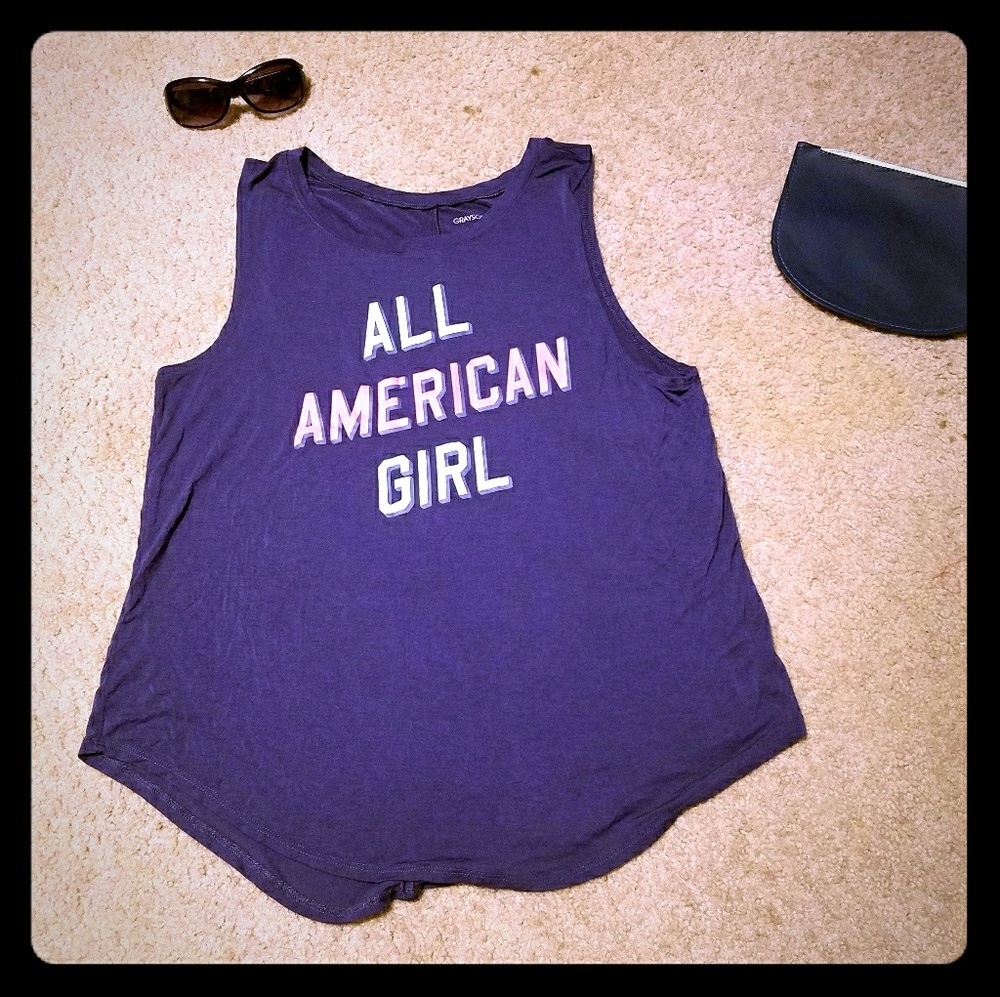 Graphic Muscle Tank